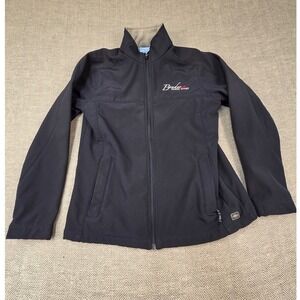 Charles River Apparel Womens Small Black Softshell Jacket Bender Horse Sport
